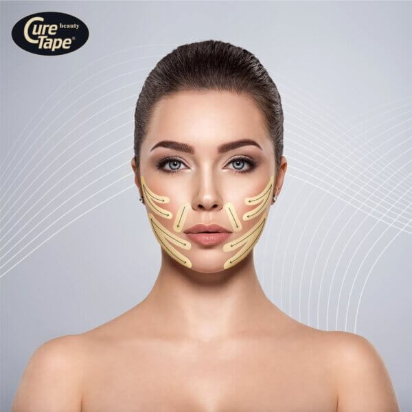 Curetape-Beauty-face-taping-2-Thysol United Kingdom